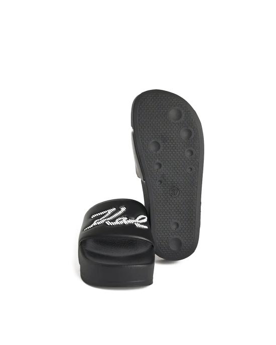  칼라거펠트 뮬/슬리퍼 KL80872 V00 Black Rubber NERO - KARL LAGERFELD