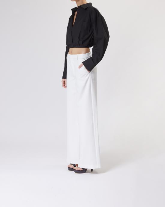 25SS 모스키노 수트 팬츠 251K10339 3225 0002 BIANCO - MOSCHINO