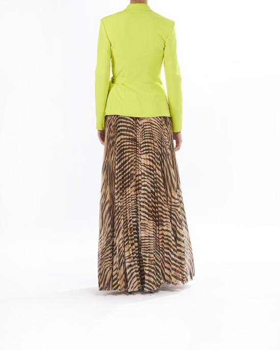 25SS 저스트까발리 수트 자켓 78PAQ705 N0450 165 Sulphur Spring VERDE ACIDO - JUST CAVALLI