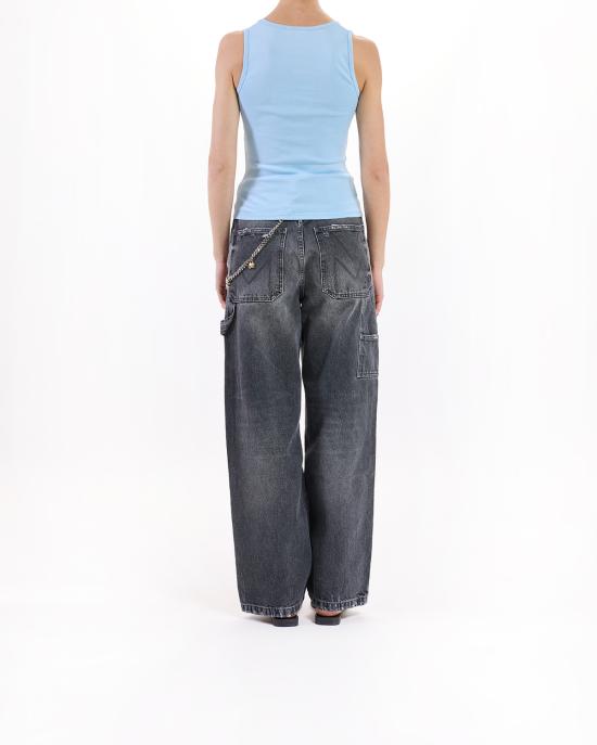 25SS 마크제이콥스 민소매 티셔츠 2S5RTP080C11 457 sky blue AZZURRO - MARC JACOBS
