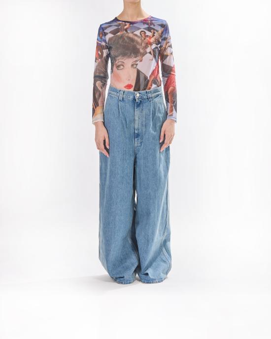  써네이 데님 숏팬츠 RTWXBOT013 8072 light washed denim JEANS - SUNNEI