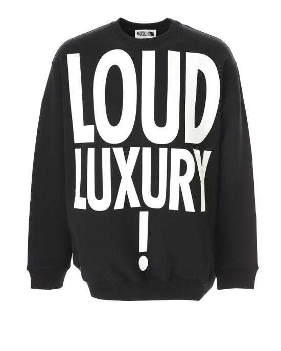  모스키노 긴팔 티셔츠 1703 2229 1555 NERO