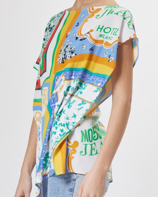 25SS 모스키노 민소매 티셔츠 0215 3735 1888 MULTICOLOR - MOSCHINO