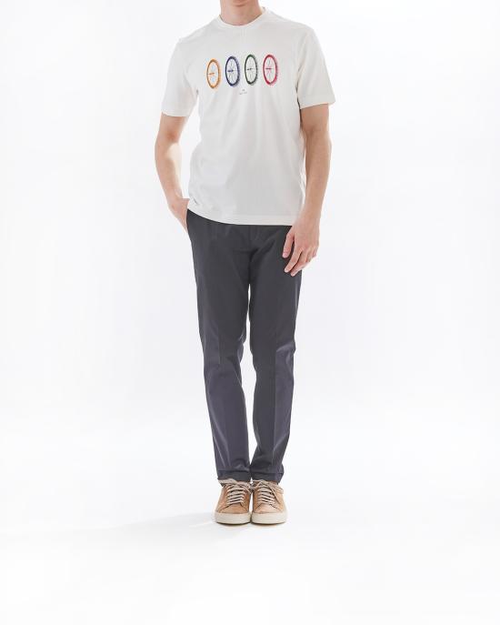25SS PS 바이 폴스미스 반팔 티셔츠 M2R 965X PP5015 02 BIANCO - PS BY PAUL SMITH