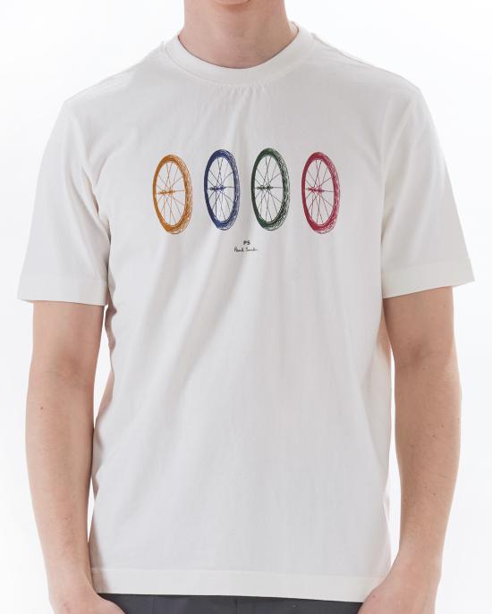 25SS PS 바이 폴스미스 반팔 티셔츠 M2R 965X PP5015 02 BIANCO - PS BY PAUL SMITH