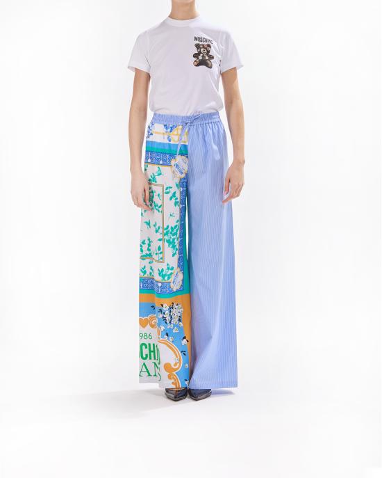 25SS 모스키노 팔라초 팬츠 0332 3725 2303 MULTICOLOR - MOSCHINO