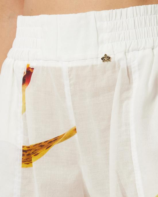 25SS 제니 숏팬츠 78AAD183 NS681 003 white BIANCO MULTI - GENNY
