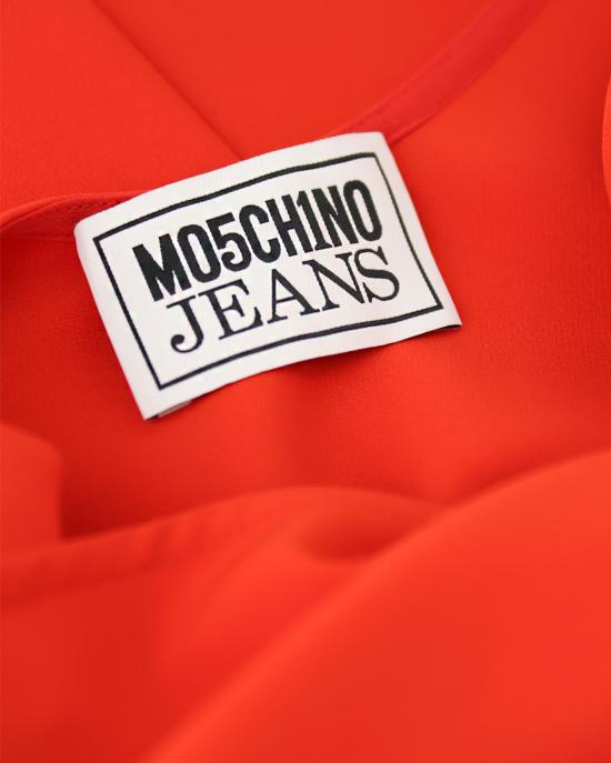  모스키노 롱 원피스 0449 3225 0115 ROSSO - MOSCHINO