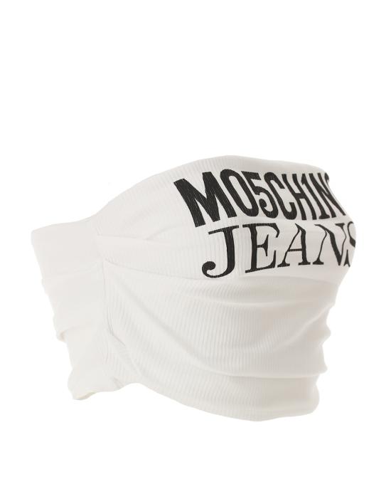  모스키노 민소매 티셔츠 0813 3759 0001 BIANCO - MOSCHINO