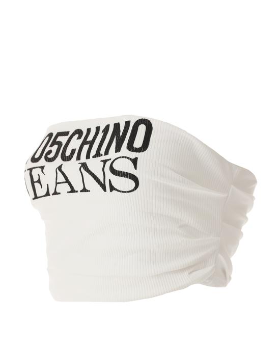  모스키노 민소매 티셔츠 0813 3759 0001 BIANCO - MOSCHINO
