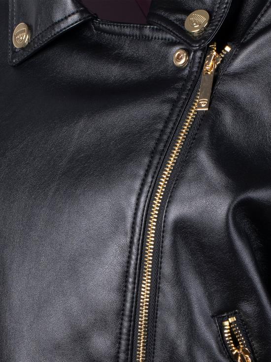  키아라 페라그니 가죽 자켓 73CBS408 CNV7D 899 black NERO - CHIARA FERRAGNI