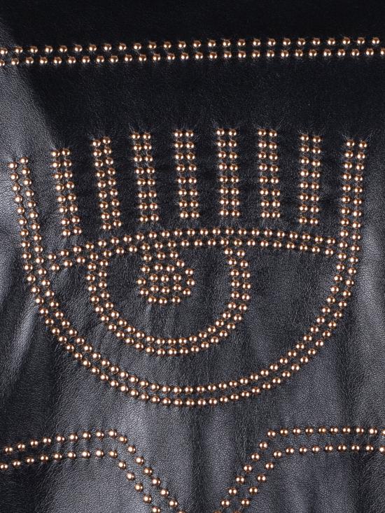  키아라 페라그니 가죽 자켓 73CBS408 CNV7D 899 black NERO - CHIARA FERRAGNI