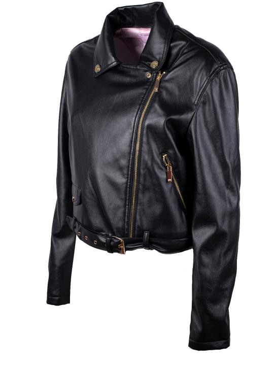  키아라 페라그니 가죽 자켓 73CBS408 CNV7D 899 black NERO - CHIARA FERRAGNI