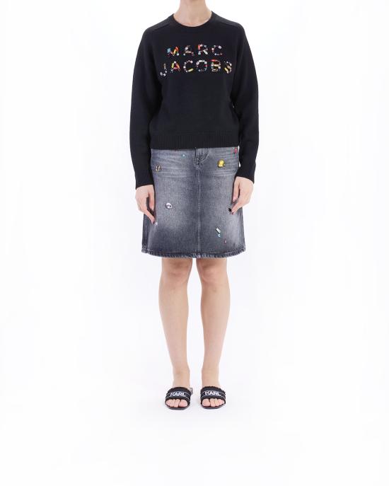 25SS 마크제이콥스 스웨터 2S5RTP001K26 001 black NERO - MARC JACOBS