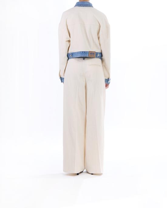 25SS 모스키노 크롭 팬츠 0346 3717 1303 BEIGE - MOSCHINO