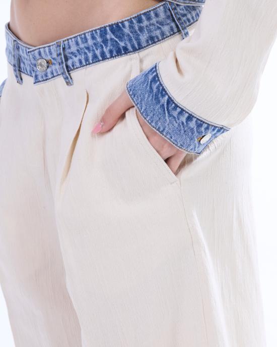 25SS 모스키노 크롭 팬츠 0346 3717 1303 BEIGE - MOSCHINO