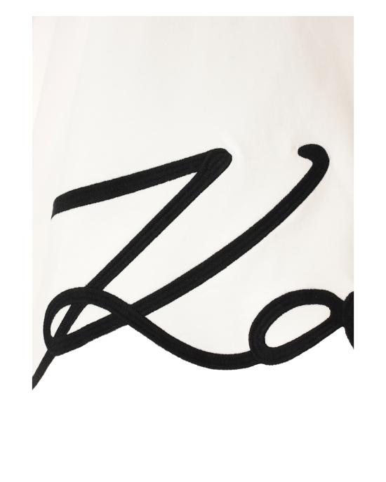  칼라거펠트 반팔 티셔츠 226W1703 100 white BIANCO - KARL LAGERFELD