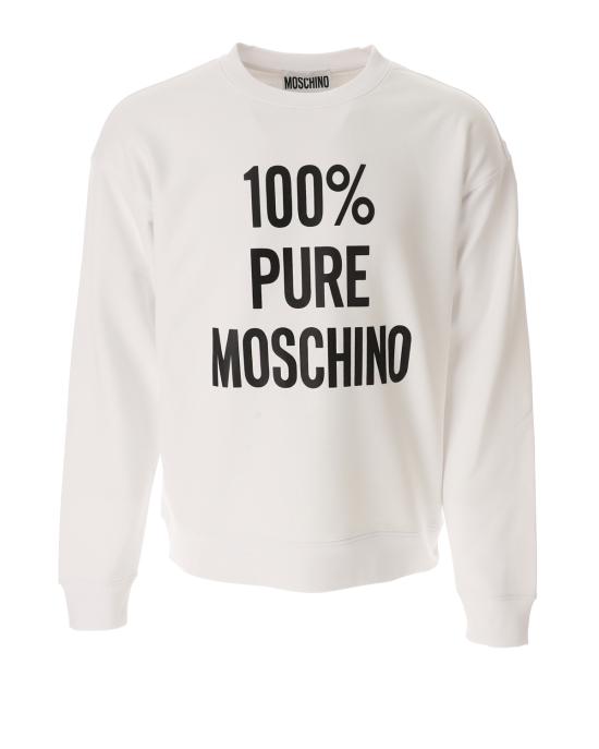  모스키노 긴팔 티셔츠 1721 0228 1001 BIANCO