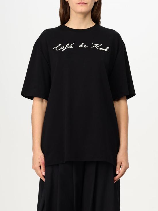  칼라거펠트 반팔 티셔츠 A2W17088 999 black NERO