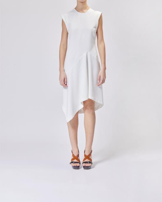 25SS 모스키노 미디 원피스 251K10446 3225 0002 BIANCO - MOSCHINO