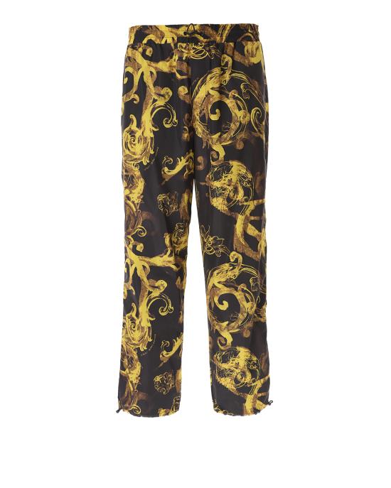  베르사체 스트레이트 팬츠 76GAA102 76UP102 G89 Black Gold NERO MULTI