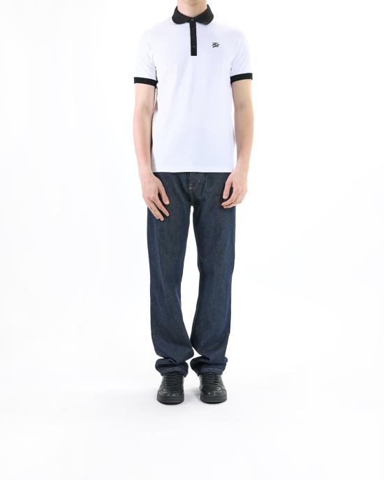 25FW 칼라거펠트 폴로 티셔츠 KM745017 552235 10 white BIANCO - KARL LAGERFELD