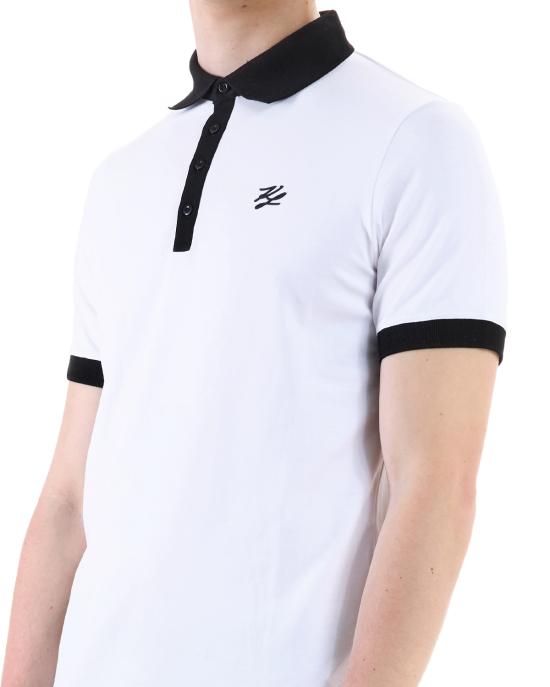 25FW 칼라거펠트 폴로 티셔츠 KM745017 552235 10 white BIANCO - KARL LAGERFELD