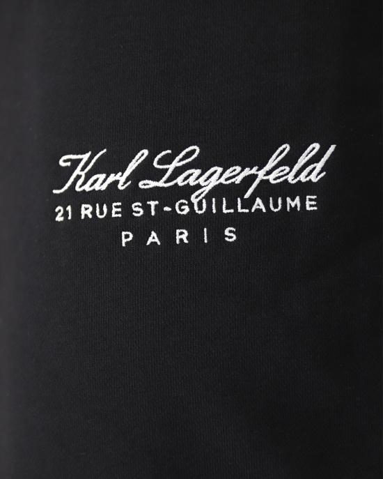 25FW 칼라거펠트 스트레이트 팬츠 235W1053 999 black NERO - KARL LAGERFELD