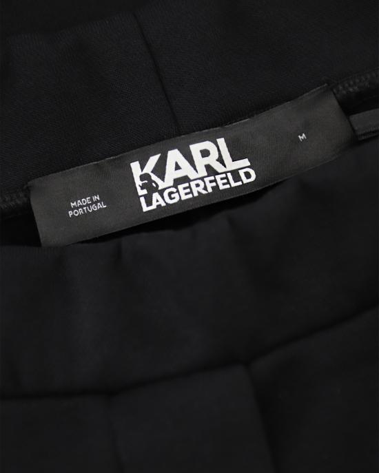 25FW 칼라거펠트 스트레이트 팬츠 235W1053 999 black NERO - KARL LAGERFELD