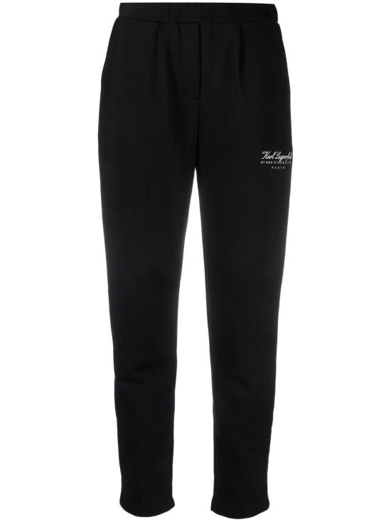 25FW 칼라거펠트 스트레이트 팬츠 235W1053 999 black NERO