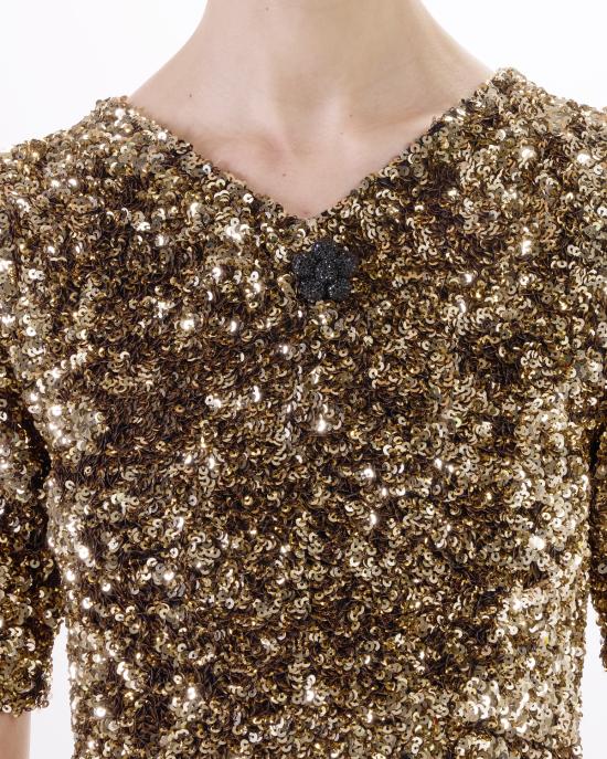 26SS 마크제이콥스 숏 원피스 2S5RDR001K14 710 gold ORO - MARC JACOBS