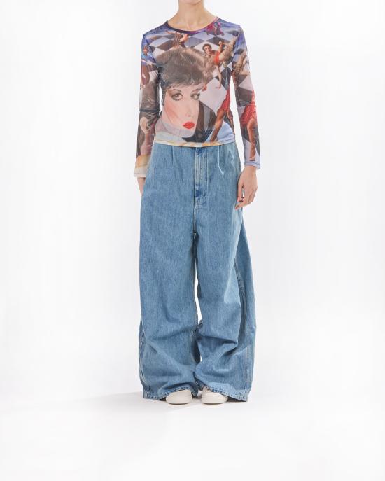 25SS 써네이 긴팔 티셔츠 RTWWTOP016 0023 yellow MULTICOLOR - SUNNEI