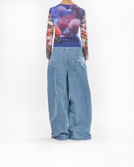 25SS 써네이 긴팔 티셔츠 RTWWTOP016 0023 yellow MULTICOLOR - SUNNEI