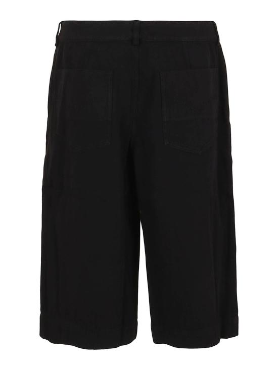  겐조 숏팬츠 FB55SH2125AA 99 Garment dye cotton drill BLACK NERO - KENZO