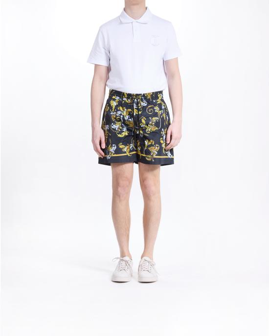 25SS 베르사체 숏팬츠 78GADD16 CQD96 G89 NERO MULTI - VERSACE