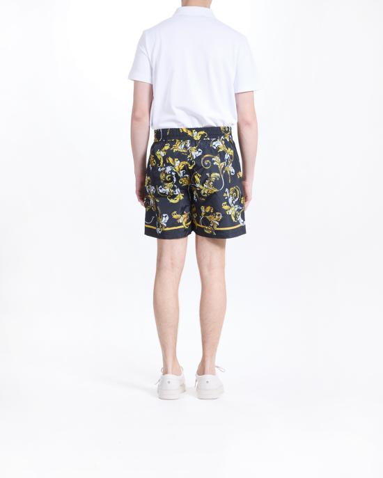 25SS 베르사체 숏팬츠 78GADD16 CQD96 G89 NERO MULTI - VERSACE