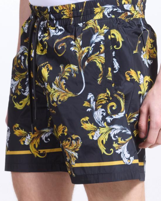 25SS 베르사체 숏팬츠 78GADD16 CQD96 G89 NERO MULTI - VERSACE