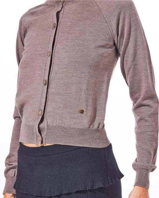 25FW 모스키노 가디건 0920 5401 0082 BEIGE - MOSCHINO