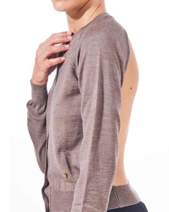 25FW 모스키노 가디건 0920 5401 0082 BEIGE - MOSCHINO