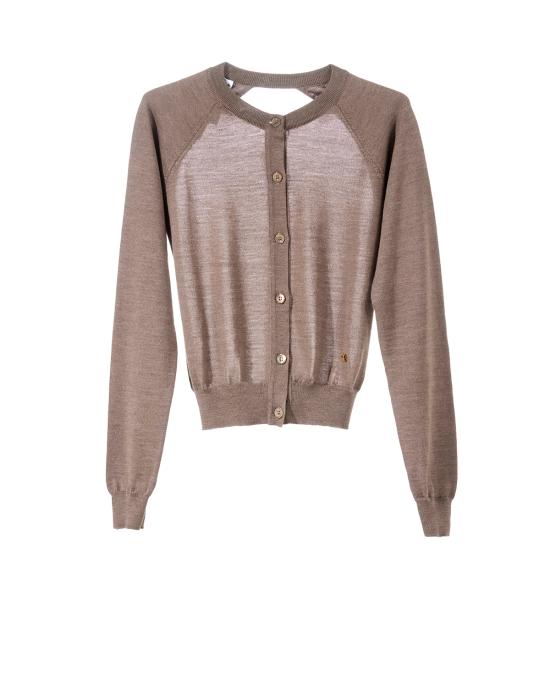 25FW 모스키노 가디건 0920 5401 0082 BEIGE - MOSCHINO