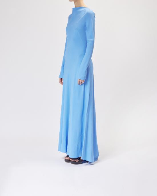 25SS 모스키노 롱 원피스 0449 3726 0303 BLU - MOSCHINO