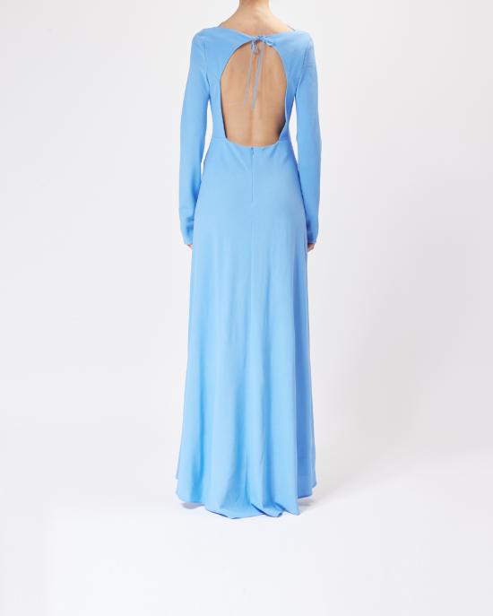 25SS 모스키노 롱 원피스 0449 3726 0303 BLU - MOSCHINO