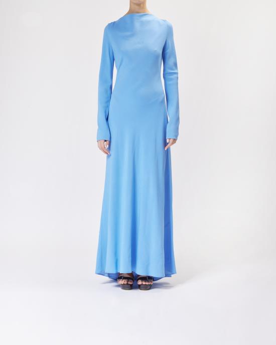 25SS 모스키노 롱 원피스 0449 3726 0303 BLU - MOSCHINO