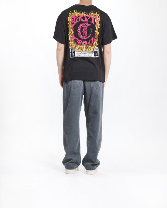 25SS 저스트까발리 반팔 티셔츠 78OAHC02 CJ600 899 black NERO - JUST CAVALLI