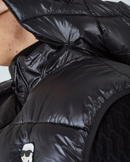 25FW 칼라거펠트 패딩 조끼 505023 544590 990 NERO - KARL LAGERFELD