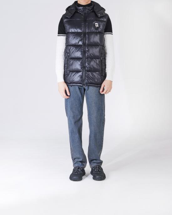 26FW 칼라거펠트 패딩 조끼 505023 544590 990 NERO - KARL LAGERFELD