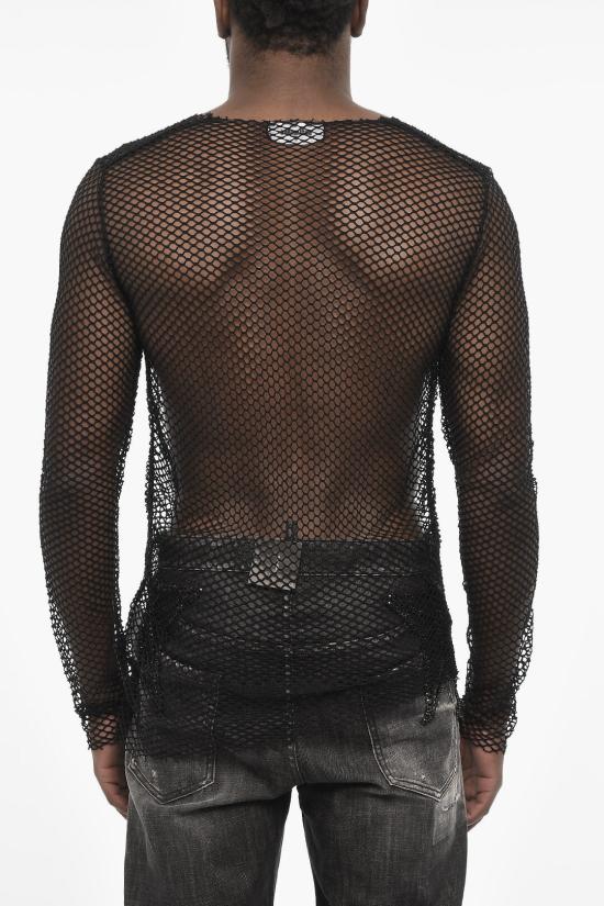  디스퀘어드2 긴팔 티셔츠 S74GD1118 S24487 900 Black - DSQUARED2