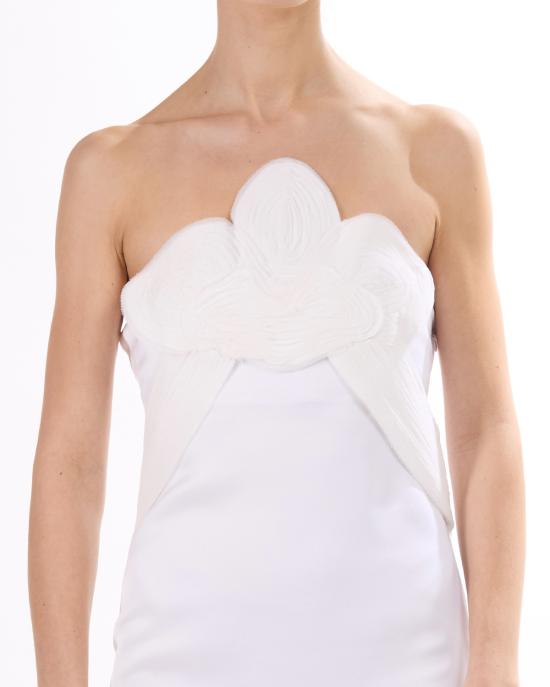 25SS 제니 롱 원피스 78AAO440 N0071 003 white BIANCO - GENNY