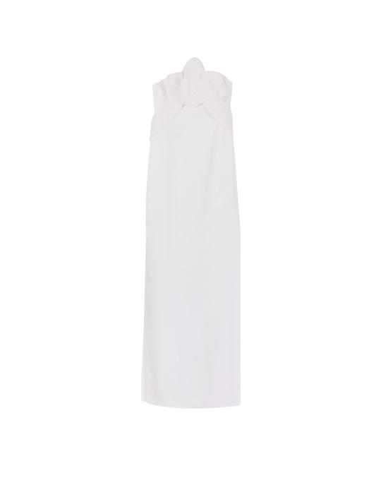 25SS 제니 롱 원피스 78AAO440 N0071 003 white BIANCO