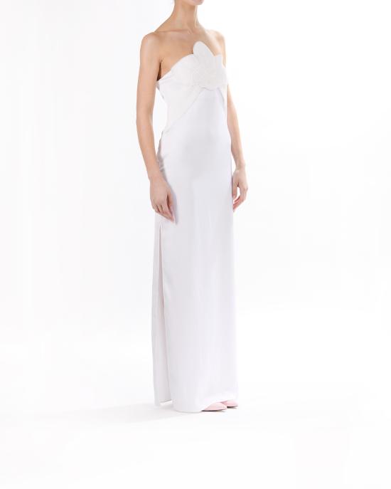 25SS 제니 롱 원피스 78AAO440 N0071 003 white BIANCO - GENNY